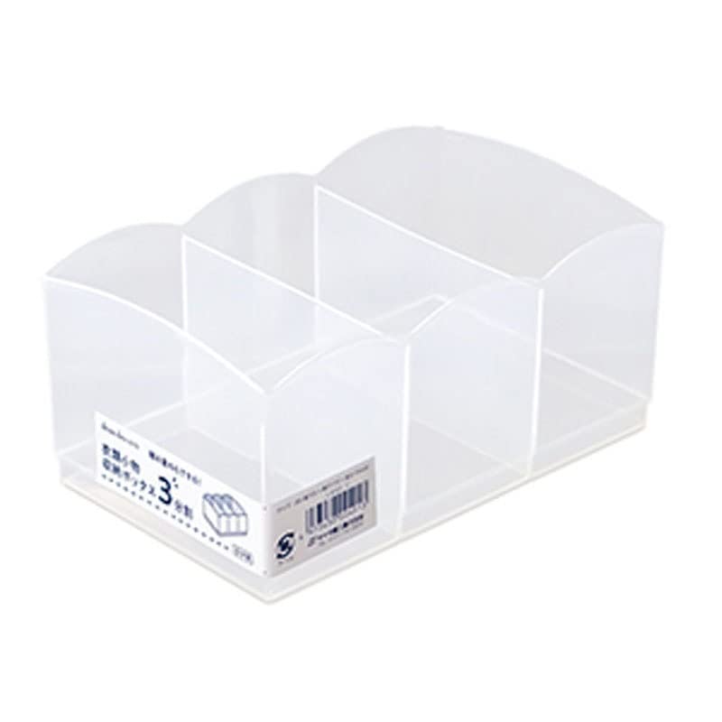 Amazon｜衣類小物収納ボックス 3分割 まとめ買い【250個】セット